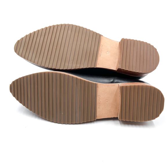 Nisolo Everyday Chelsea Boot Black Leather Ankle Block Heel Sz 10 Women's‎ - Picture 8 of 10